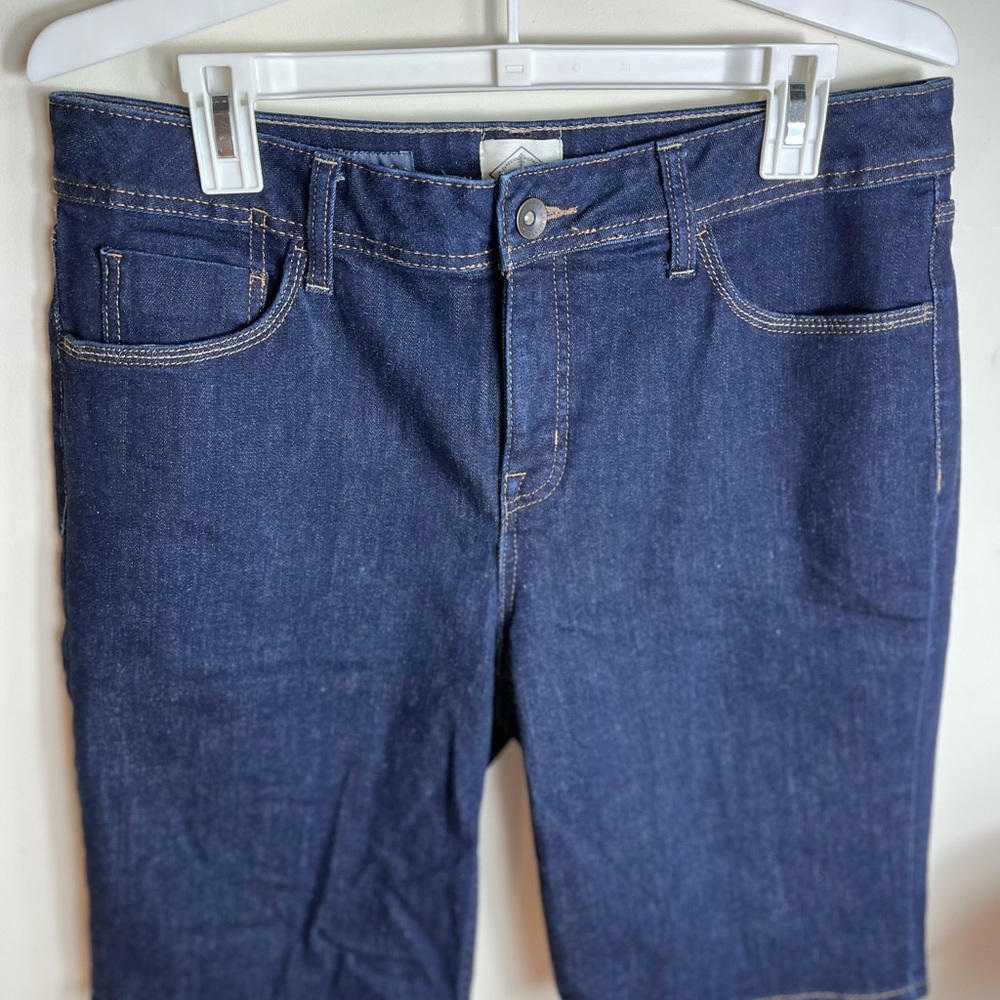St.John’s Bay Women’s Dark Wash Bermuda Shorts Size 14 P